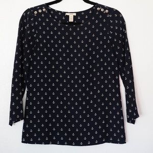 J Crew Silk Blouse